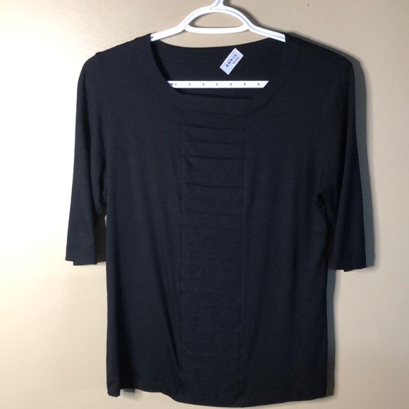 AKRIS punto 1/3 sleeve top - Picture 1 of 6